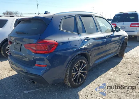 2019 BMW X3 Sdrive30I z USA, uszkodzony, nr VIN 5UXTR7C5XKLF32491